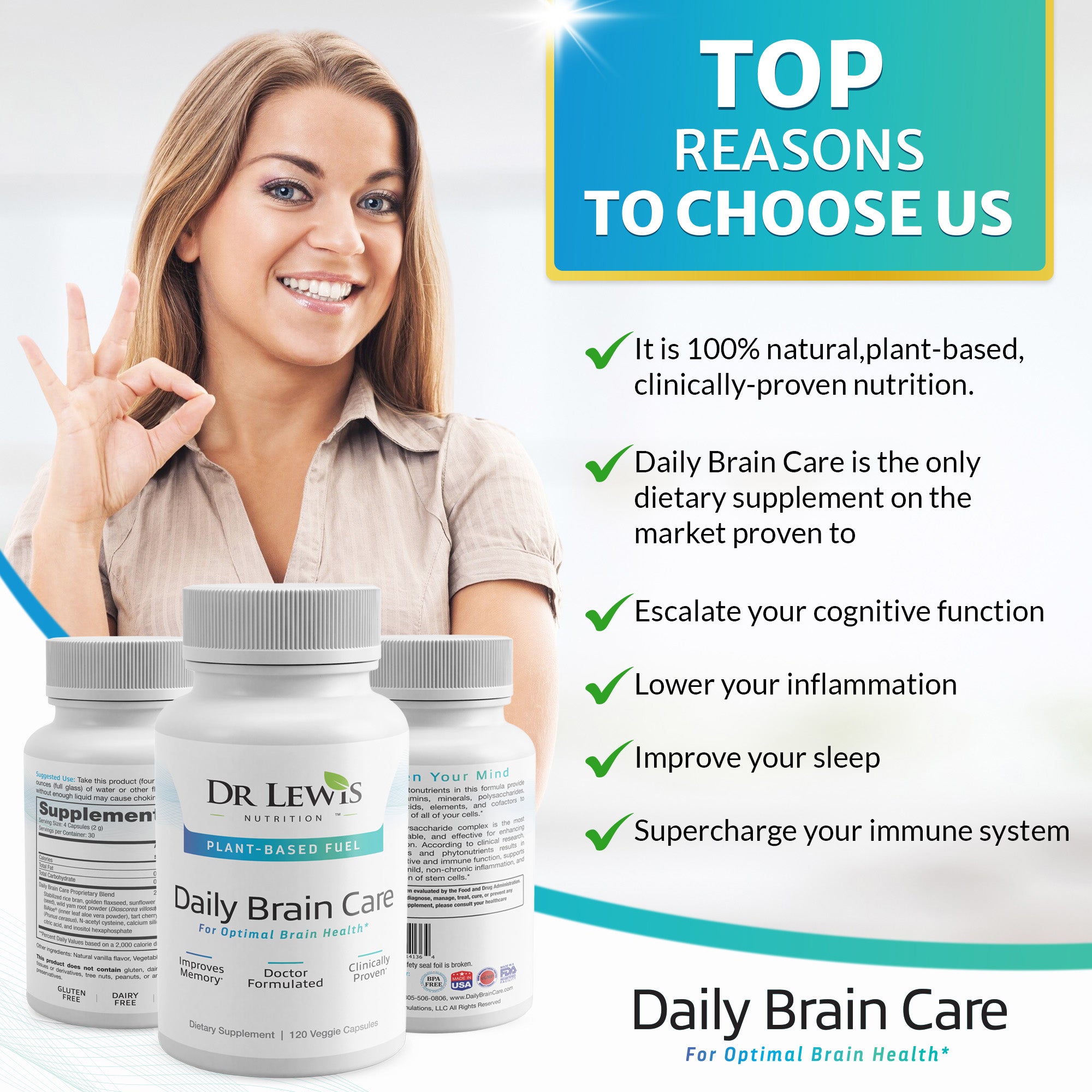 Daily Brain Care Capsules